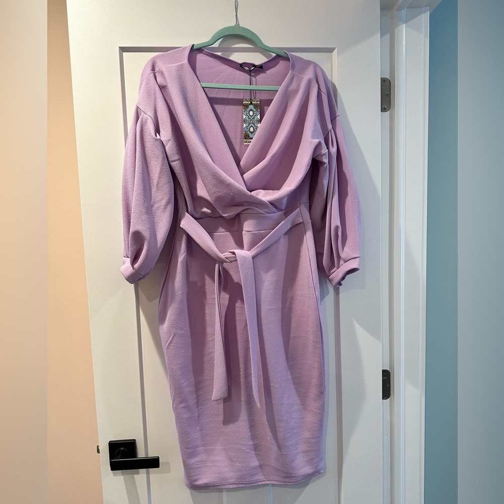 Off the shoulder boohoo dress